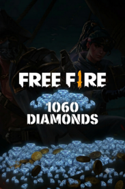 Free Fire 1060 Diamonds